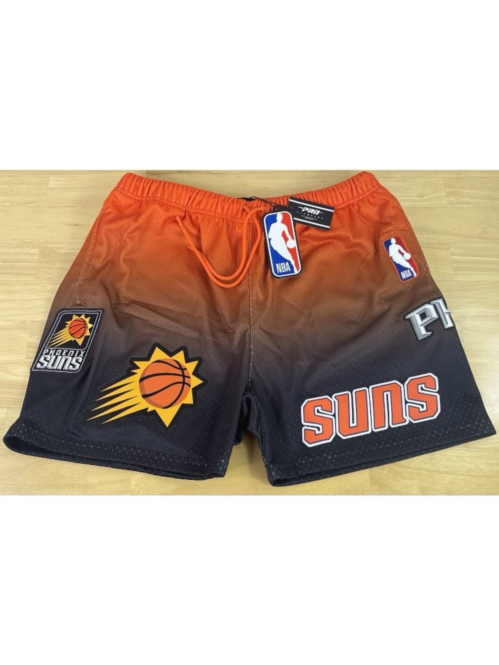 Pro Standard NBA Phoenix Suns Stitched Logo Basketball Shorts - Men’s XL - NWT